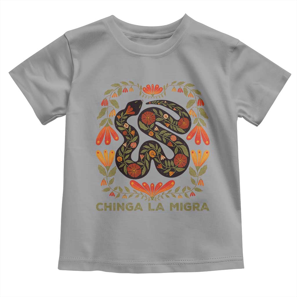 Immigrant Rights Toddler T Shirt Chinga La Migra - Wonder Print Shop