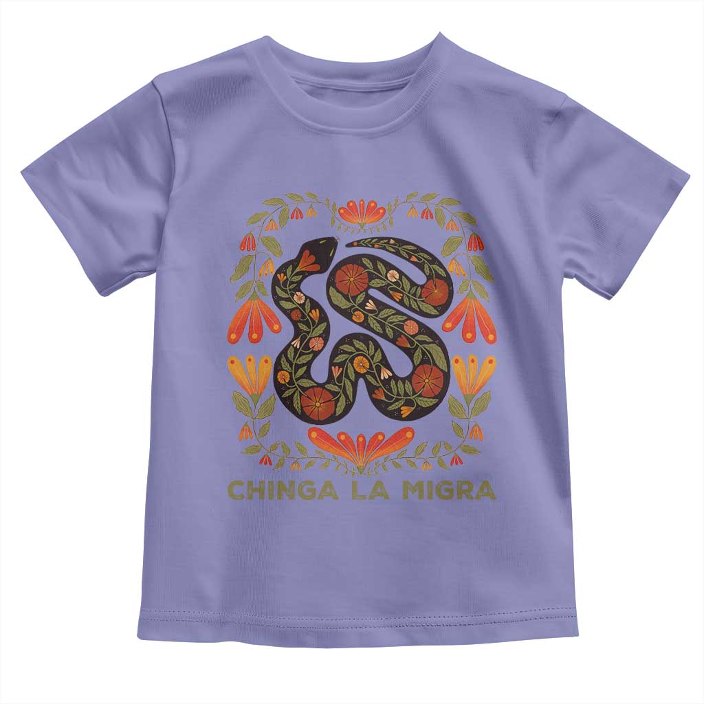 Immigrant Rights Toddler T Shirt Chinga La Migra - Wonder Print Shop