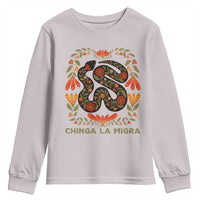 Immigrant Rights Youth Sweatshirt Chinga La Migra - Wonder Print Shop