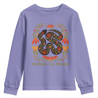 Immigrant Rights Youth Sweatshirt Chinga La Migra - Wonder Print Shop