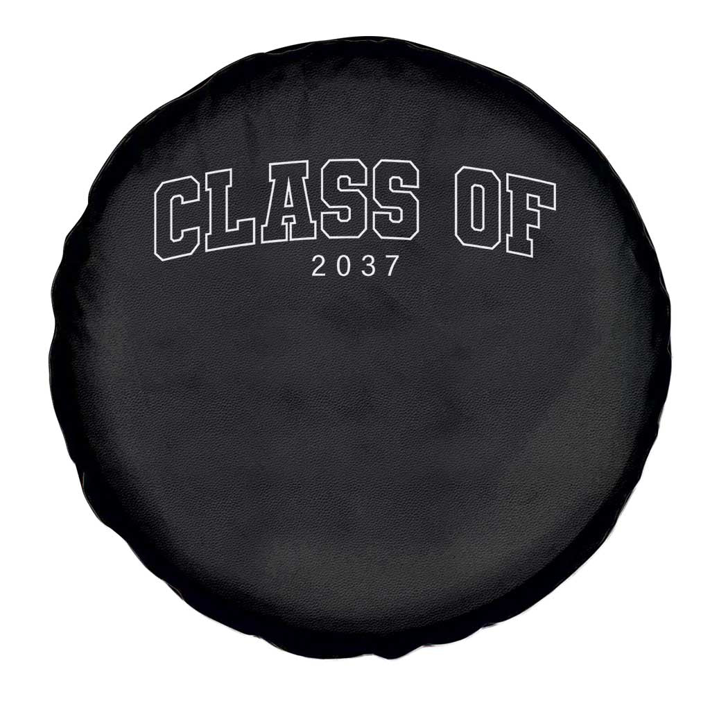 Class Of 2037 Spare Tire Cover First Day of School Grow With Me Graduation Gift - Wonder Print Shop