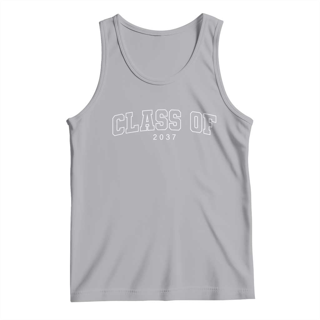 Class Of 2037 Tank Top First Day of School Grow With Me Graduation Gift - Wonder Print Shop