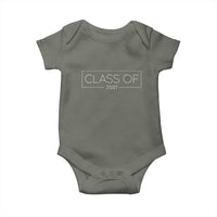 Class Of 2037 Graduation Baby Onesie Grow With Me First Day of School Graduation Gift - Wonder Print Shop
