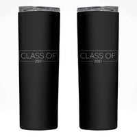 Class Of 2037 Graduation Skinny Tumbler Grow With Me First Day of School Graduation Gift - Wonder Print Shop