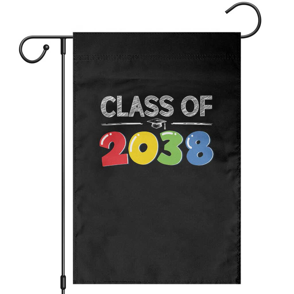 Class of 2038 Garden Flag Grow With Me Kindergarten - Wonder Print Shop