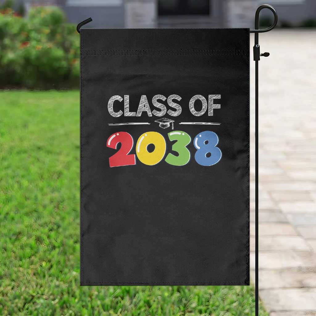 Class of 2038 Garden Flag Grow With Me Kindergarten - Wonder Print Shop