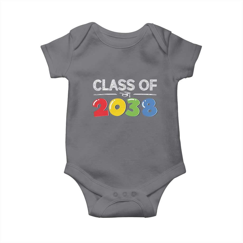 Class of 2038 Baby Onesie Grow With Me Kindergarten - Wonder Print Shop