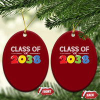 Class of 2038 Ceramic Ornament Grow With Me Kindergarten - Wonder Print Shop