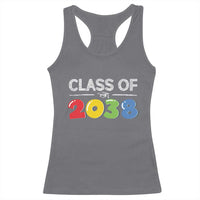 Class of 2038 Racerback Tank Top Grow With Me Kindergarten - Wonder Print Shop