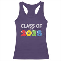 Class of 2038 Racerback Tank Top Grow With Me Kindergarten - Wonder Print Shop