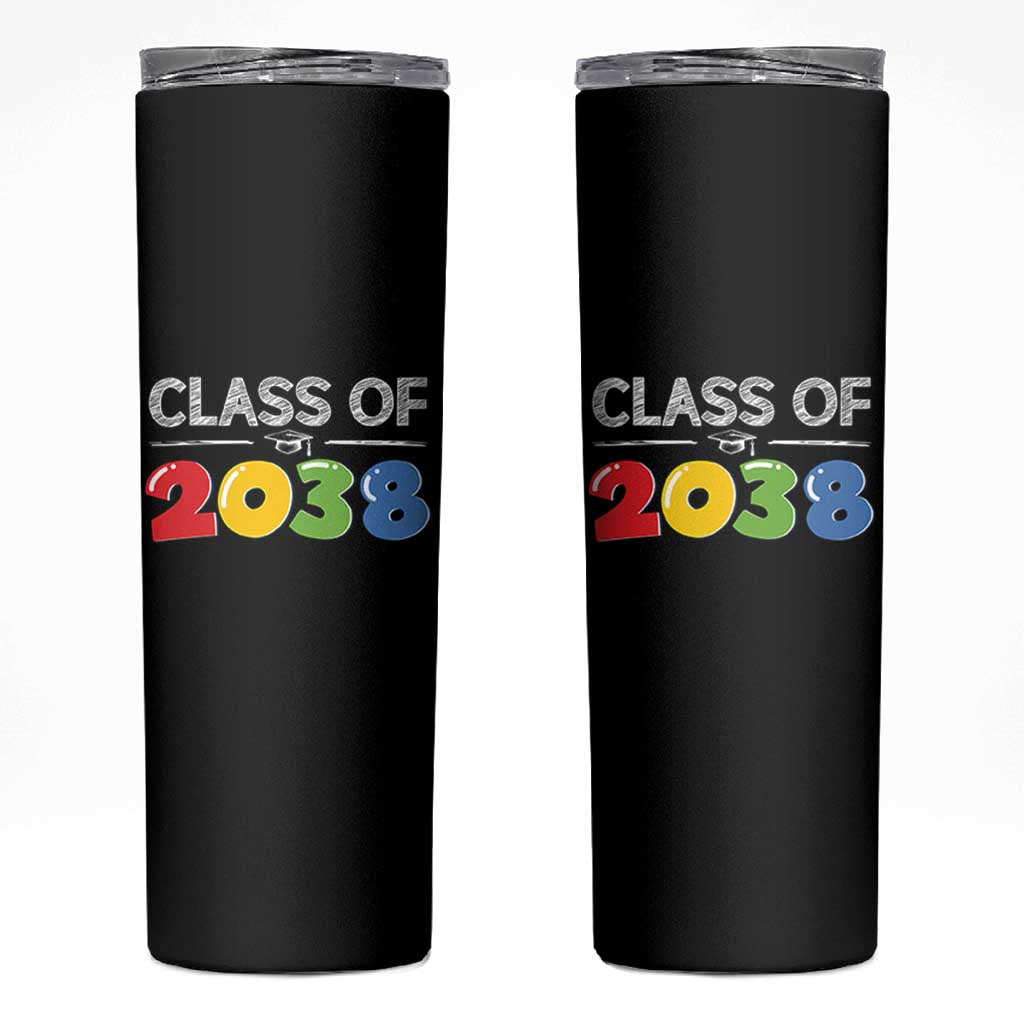 Class of 2038 Skinny Tumbler Grow With Me Kindergarten - Wonder Print Shop