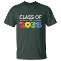Class of 2038 T Shirt Grow With Me Kindergarten - Wonder Print Shop