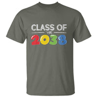 Class of 2038 T Shirt Grow With Me Kindergarten - Wonder Print Shop