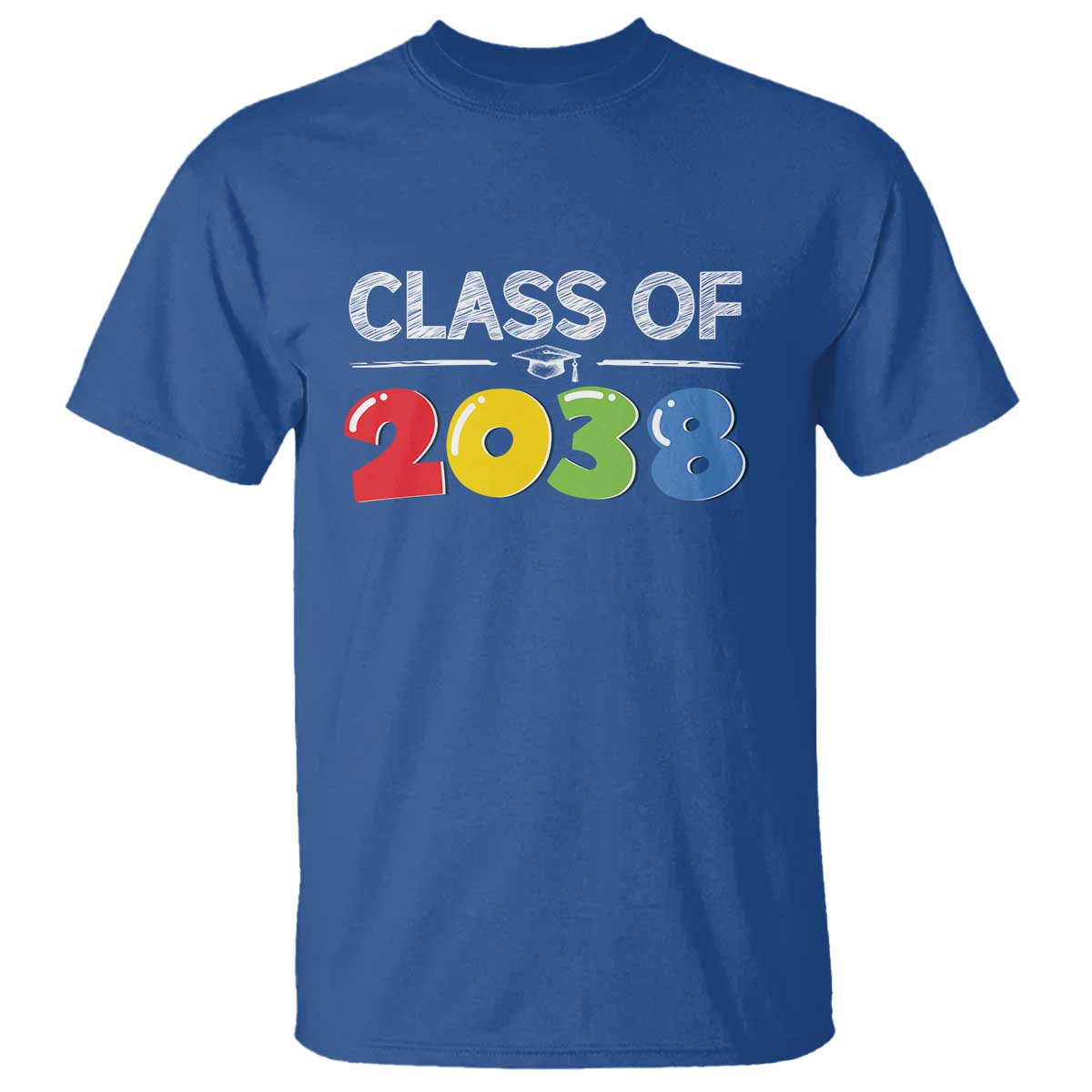 Class of 2038 T Shirt Grow With Me Kindergarten - Wonder Print Shop
