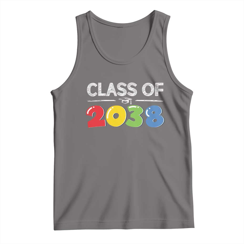 Class of 2038 Tank Top Grow With Me Kindergarten - Wonder Print Shop