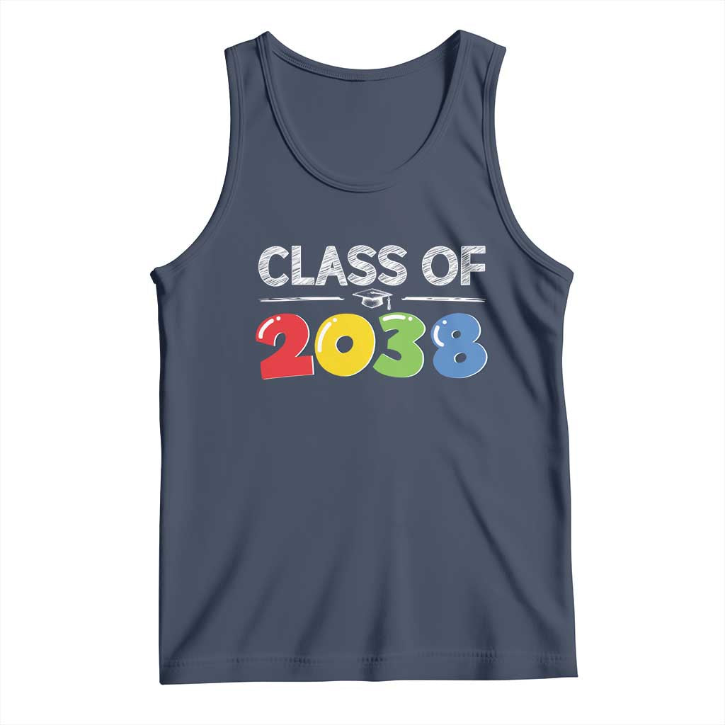 Class of 2038 Tank Top Grow With Me Kindergarten - Wonder Print Shop