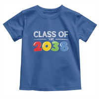 Class of 2038 Toddler T Shirt Grow With Me Kindergarten - Wonder Print Shop