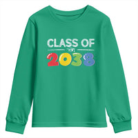 Class of 2038 Youth Sweatshirt Grow With Me Kindergarten - Wonder Print Shop