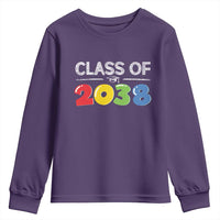 Class of 2038 Youth Sweatshirt Grow With Me Kindergarten - Wonder Print Shop