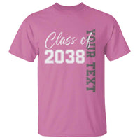 Personalized Class of 2038 T Shirt Custom Name Grow With Me Count Down Graduating - Wonder Print Shop
