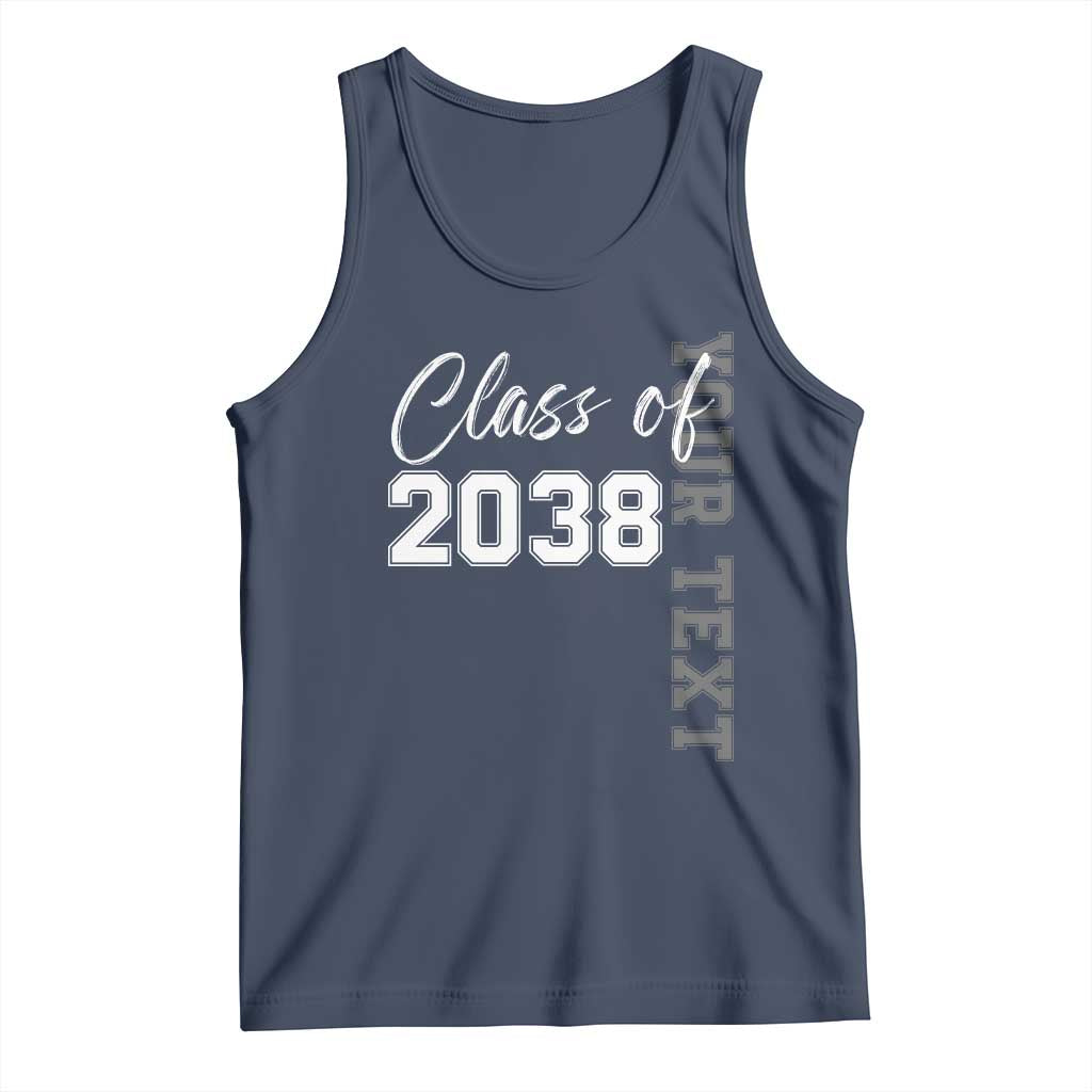 Personalized Class of 2038 Tank Top Custom Name Grow With Me Count Down Graduating - Wonder Print Shop