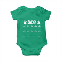 Class of 2038 Grow With Me Baby Onesie Handprint Pre-K to 12th Grade Graduation - Wonder Print Shop