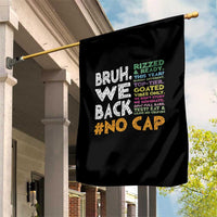 Funny Bruh We Back To School Garden Flag Happy First Day Of School - Wonder Print Shop