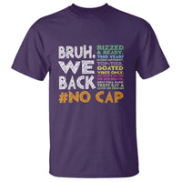 Funny Bruh We Back To School T Shirt Happy First Day Of School - Wonder Print Shop