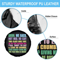 Funny Bruh We Back To School Spare Tire Cover Gen A Slang Happy First Day Of School - Wonder Print Shop