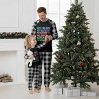 Funny Bruh We Back To School Plaid Pajama Set Gen A Slang Happy First Day Of School - Wonder Print Shop