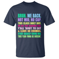 Funny Bruh We Back To School T Shirt Gen A Slang Happy First Day Of School - Wonder Print Shop
