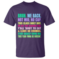 Funny Bruh We Back To School T Shirt Gen A Slang Happy First Day Of School - Wonder Print Shop