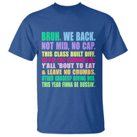 Funny Bruh We Back To School T Shirt Gen A Slang Happy First Day Of School - Wonder Print Shop