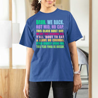 Funny Bruh We Back To School T Shirt For Women Gen A Slang Happy First Day Of School - Wonder Print Shop
