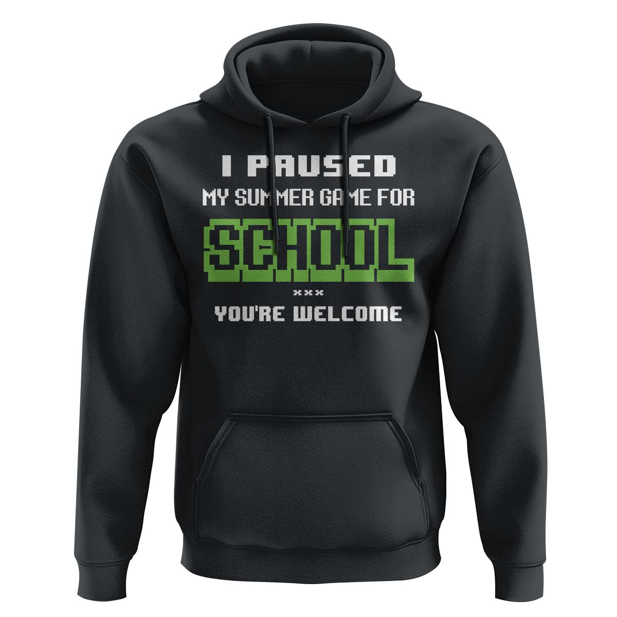 Funny Bruh Back To School Hoodie Here We Go Again Happy First Day Of School - Wonder Print Shop