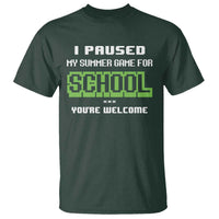 Funny Bruh Back To School T Shirt Here We Go Again Happy First Day Of School - Wonder Print Shop