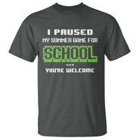 Funny Bruh Back To School T Shirt Here We Go Again Happy First Day Of School - Wonder Print Shop