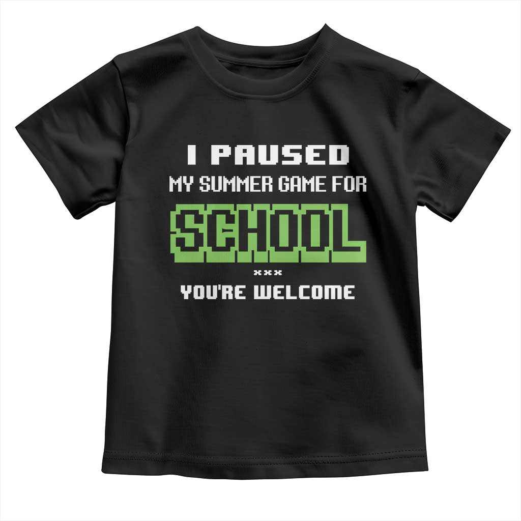 Funny Bruh Back To School Toddler T Shirt Here We Go Again Happy First Day Of School - Wonder Print Shop