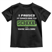 Funny Bruh Back To School Toddler T Shirt Here We Go Again Happy First Day Of School - Wonder Print Shop