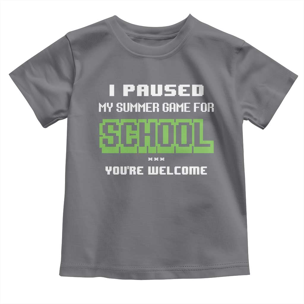 Funny Bruh Back To School Toddler T Shirt Here We Go Again Happy First Day Of School - Wonder Print Shop