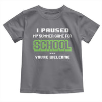 Funny Bruh Back To School Toddler T Shirt Here We Go Again Happy First Day Of School - Wonder Print Shop