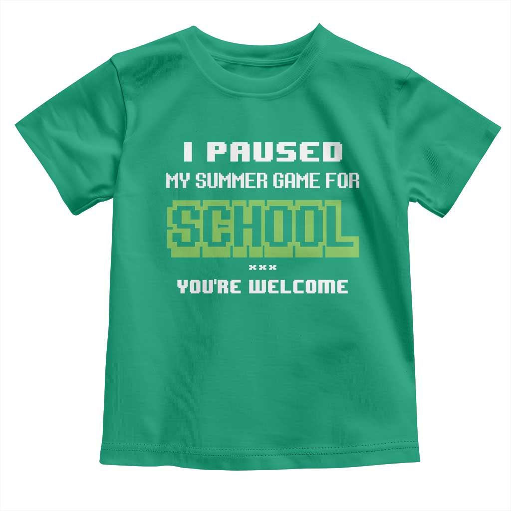 Funny Bruh Back To School Toddler T Shirt Here We Go Again Happy First Day Of School - Wonder Print Shop