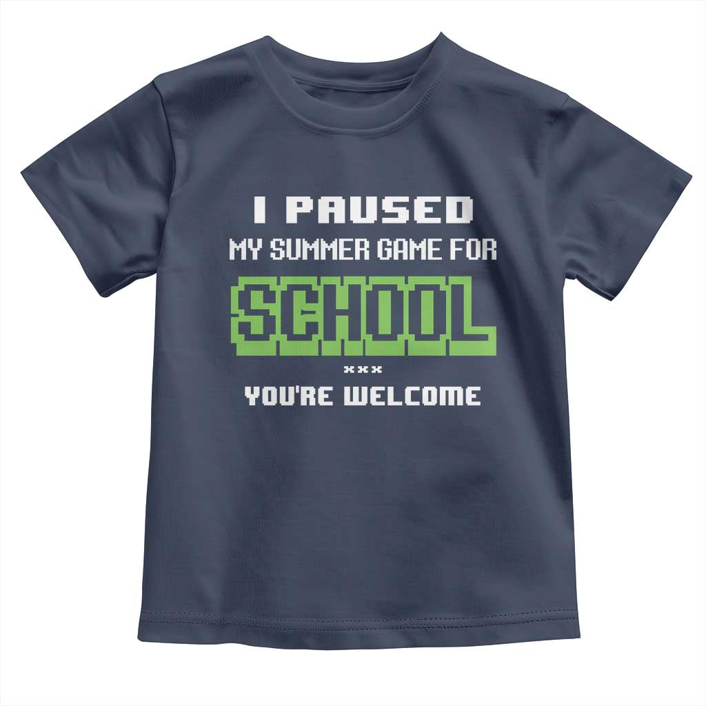 Funny Bruh Back To School Toddler T Shirt Here We Go Again Happy First Day Of School - Wonder Print Shop
