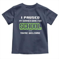Funny Bruh Back To School Toddler T Shirt Here We Go Again Happy First Day Of School - Wonder Print Shop