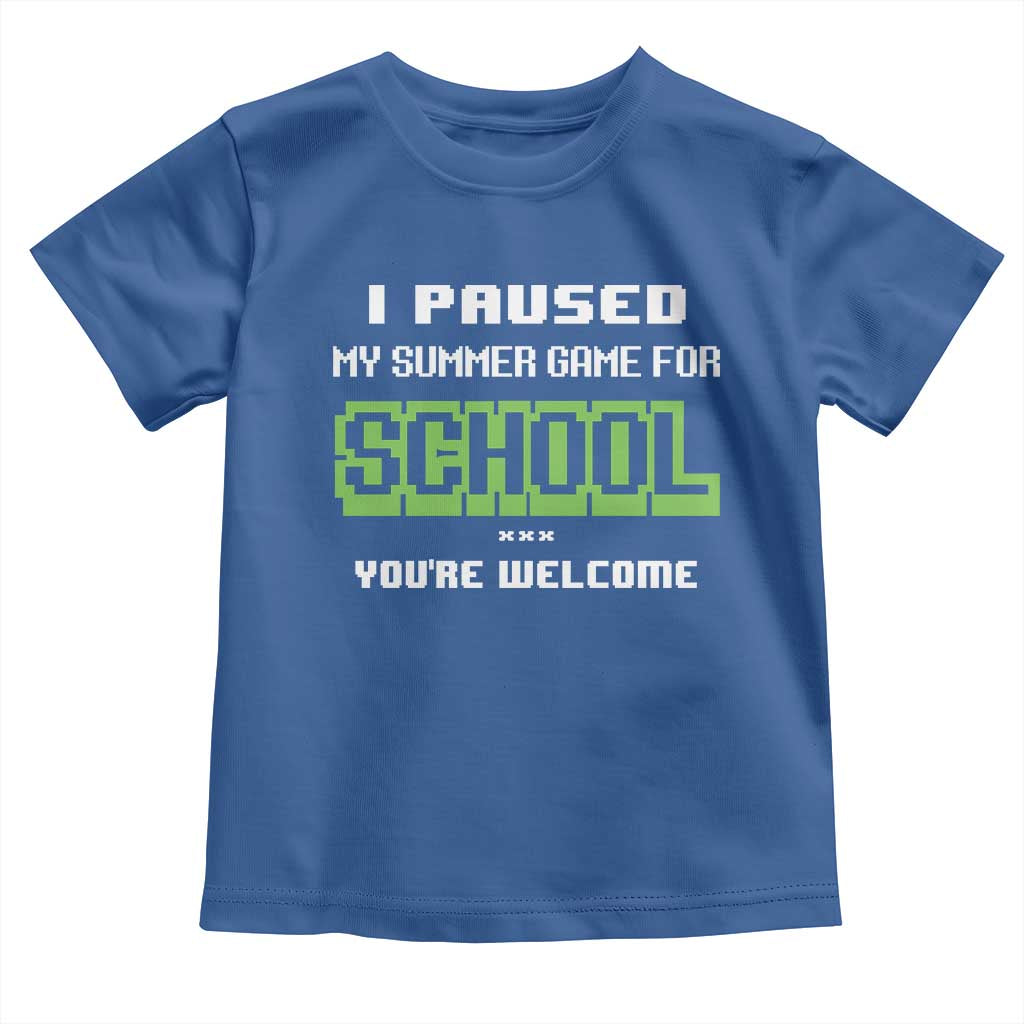 Funny Bruh Back To School Toddler T Shirt Here We Go Again Happy First Day Of School - Wonder Print Shop