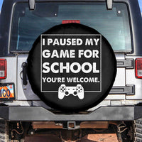 Funny Gamer Back to School Spare Tire Cover Funny Boys Video Gaming - Wonder Print Shop
