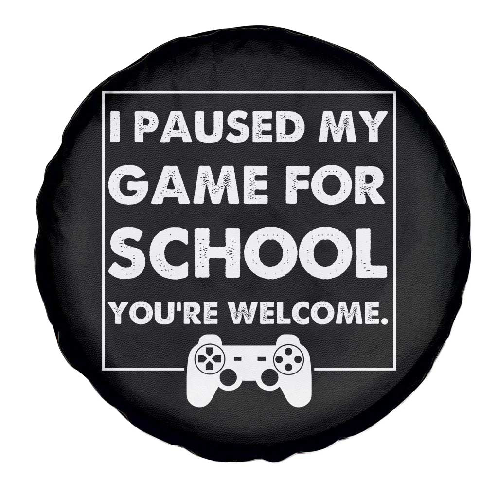 Funny Gamer Back to School Spare Tire Cover Funny Boys Video Gaming - Wonder Print Shop