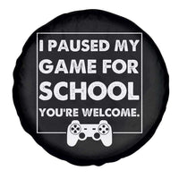 Funny Gamer Back to School Spare Tire Cover Funny Boys Video Gaming - Wonder Print Shop