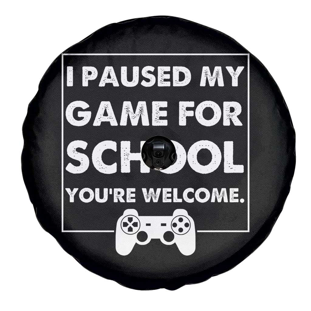 Funny Gamer Back to School Spare Tire Cover Funny Boys Video Gaming - Wonder Print Shop