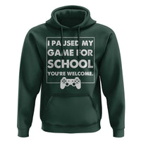 Funny Gamer Back to School Hoodie Funny Boys Video Gaming - Wonder Print Shop